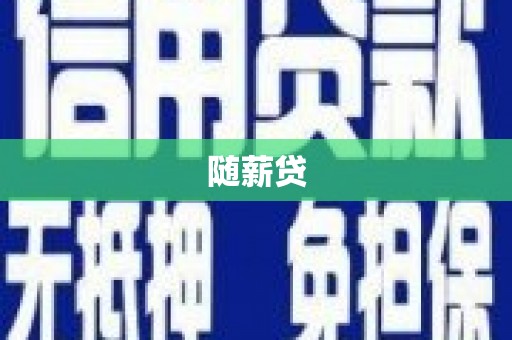 称多随薪贷