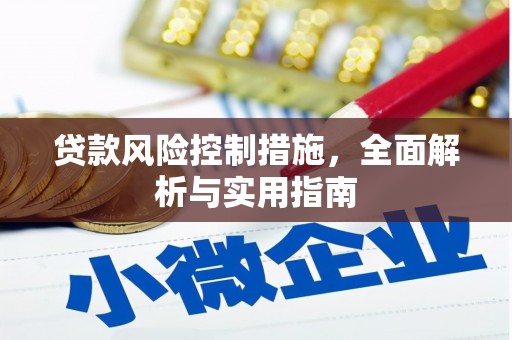 称多贷款风险控制措施，全面解析与实用指南