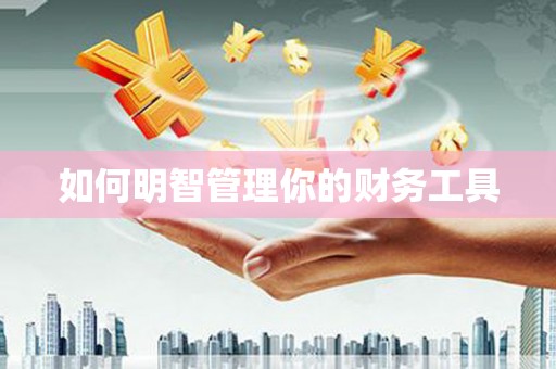称多如何明智管理你的财务工具