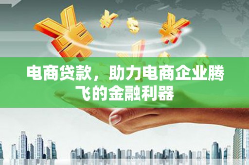 称多电商贷款，助力电商企业腾飞的金融利器