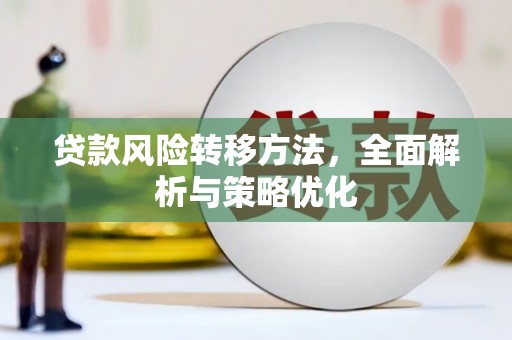 称多贷款风险转移方法，全面解析与策略优化