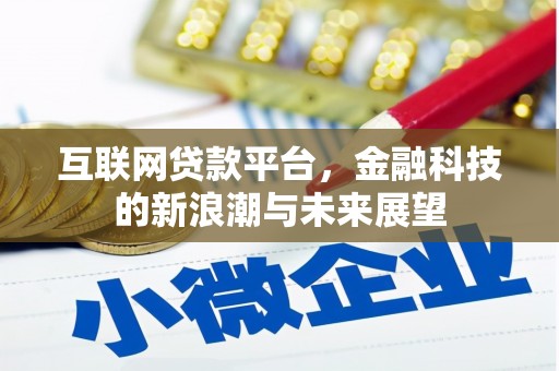 称多互联网贷款平台，金融科技的新浪潮与未来展望
