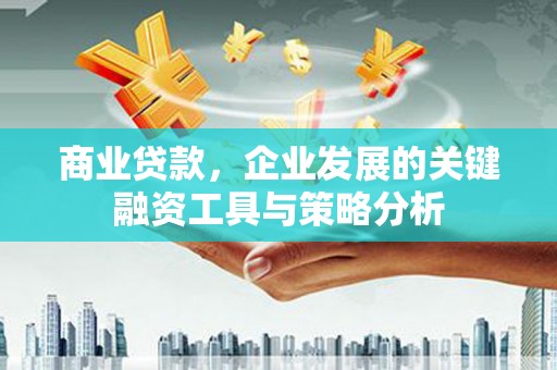 称多商业贷款，企业发展的关键融资工具与策略分析