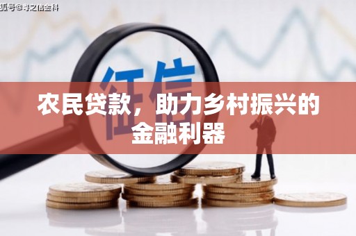 称多农民贷款，助力乡村振兴的金融利器
