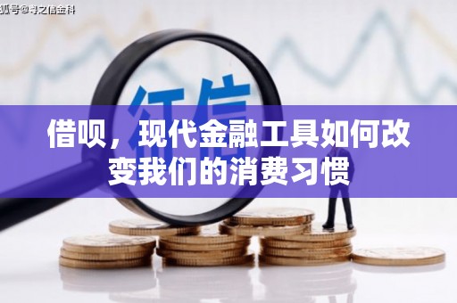 称多借呗，现代金融工具如何改变我们的消费习惯