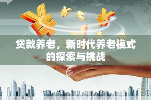 称多贷款养老，新时代养老模式的探索与挑战