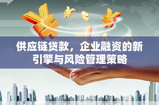 称多供应链贷款，企业融资的新引擎与风险管理策略