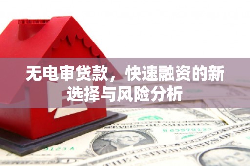 称多无电审贷款，快速融资的新选择与风险分析