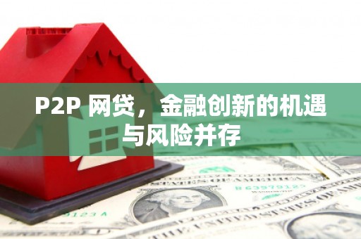 称多P2P 网贷，金融创新的机遇与风险并存