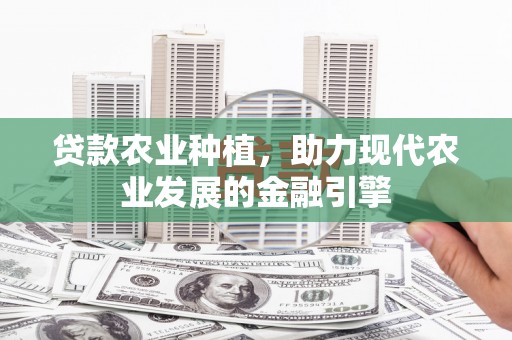 称多贷款农业种植，助力现代农业发展的金融引擎