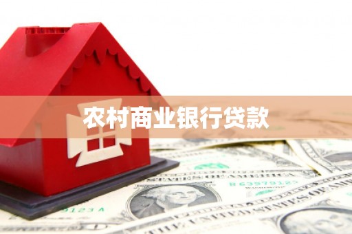 称多农村商业银行贷款