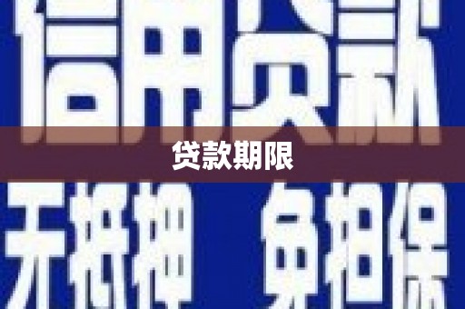 称多贷款期限