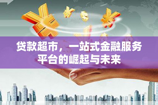 称多贷款超市，一站式金融服务平台的崛起与未来