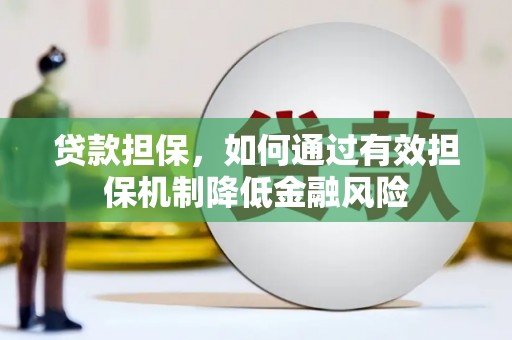 称多贷款担保，如何通过有效担保机制降低金融风险