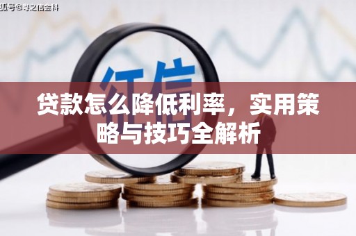 称多贷款怎么降低利率，实用策略与技巧全解析