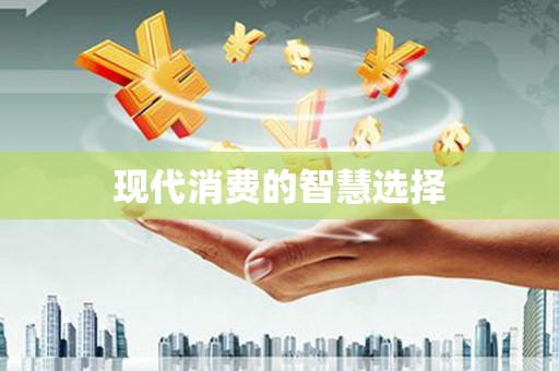 称多现代消费的智慧选择