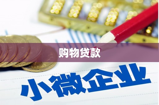 称多购物贷款