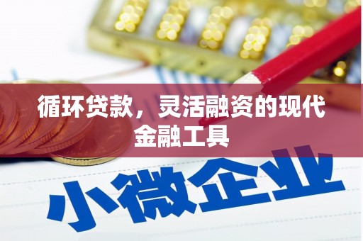 称多循环贷款，灵活融资的现代金融工具