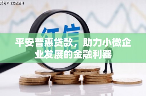 称多平安普惠贷款，助力小微企业发展的金融利器