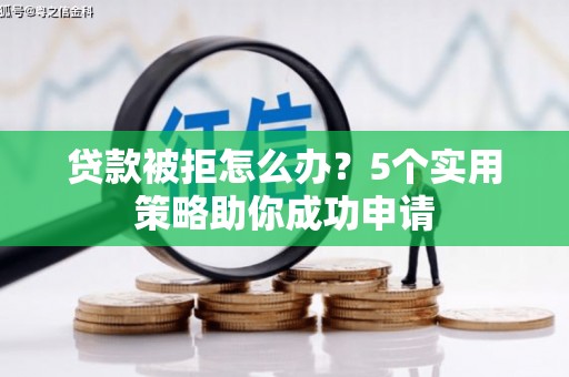 称多贷款被拒怎么办？5个实用策略助你成功申请