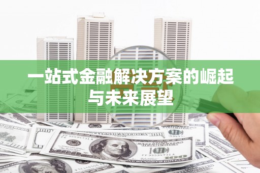 称多一站式金融解决方案的崛起与未来展望