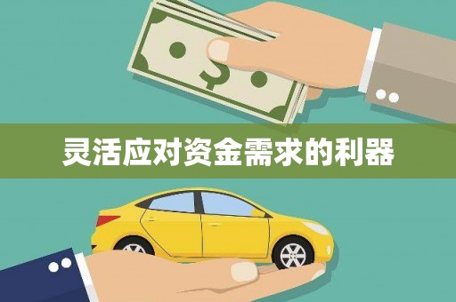 称多灵活应对资金需求的利器
